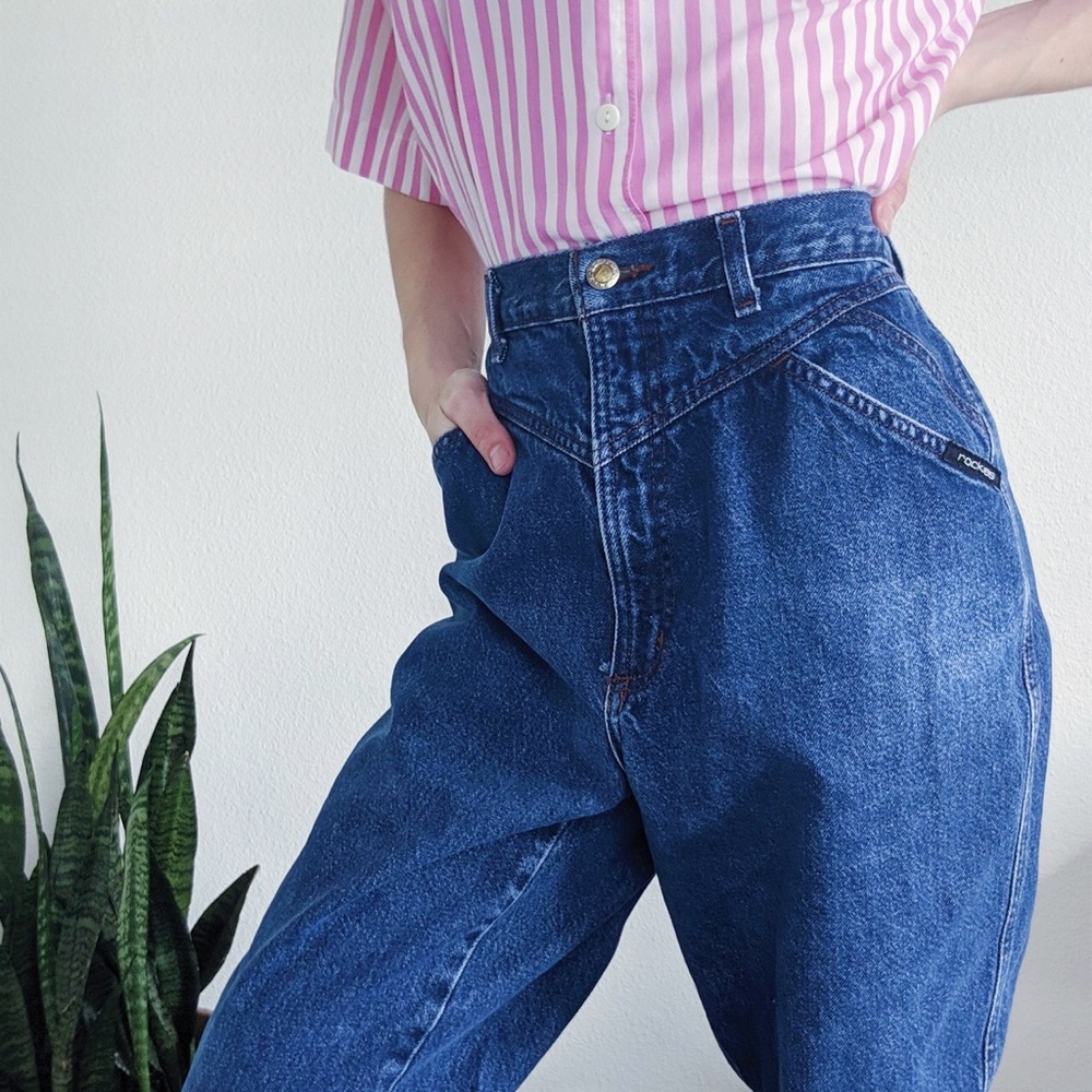 Vintage Rocky Mtn Clothing Co High Waisted Jeans